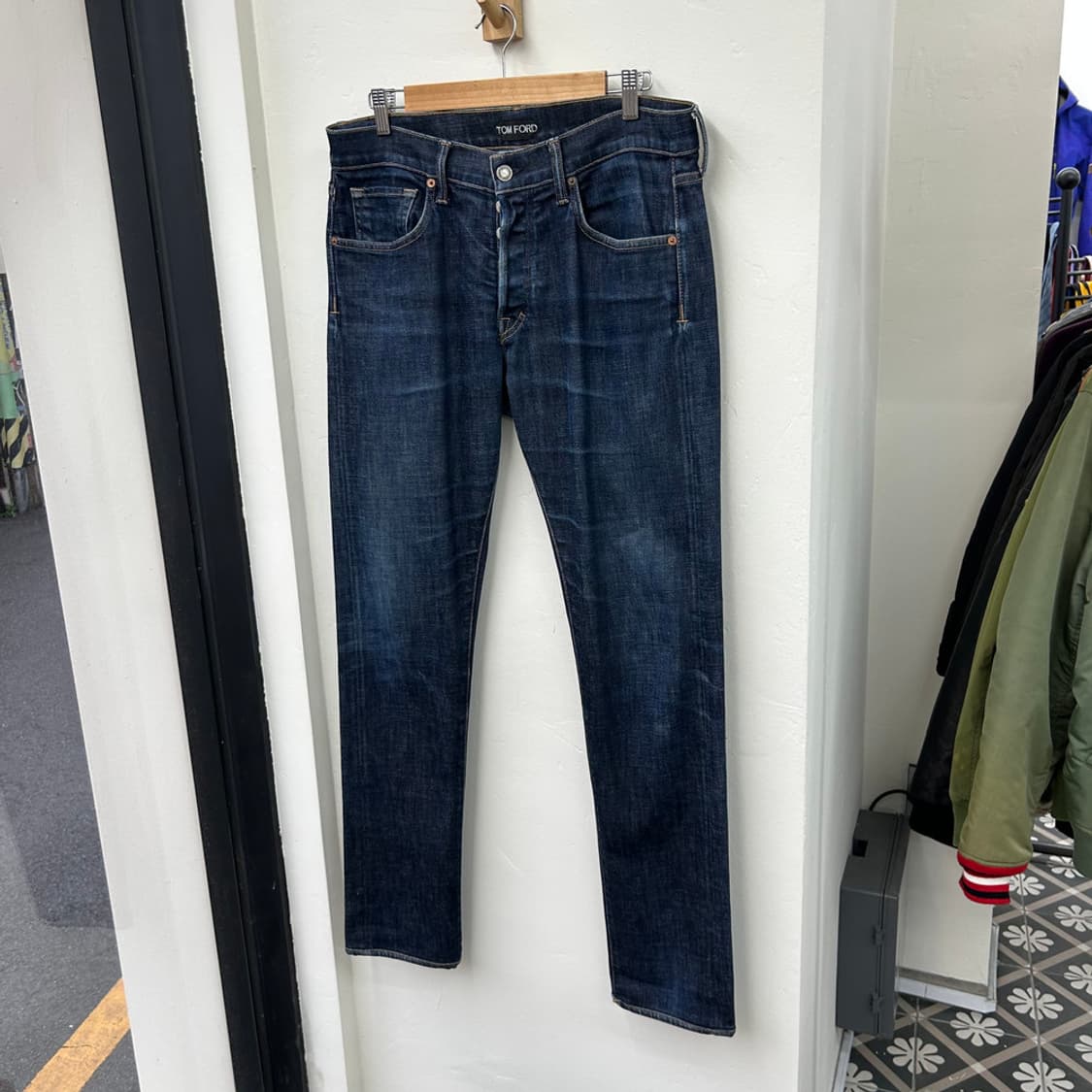 16381 - 톰포드 셀비지 블루 워싱진 상품이미지2