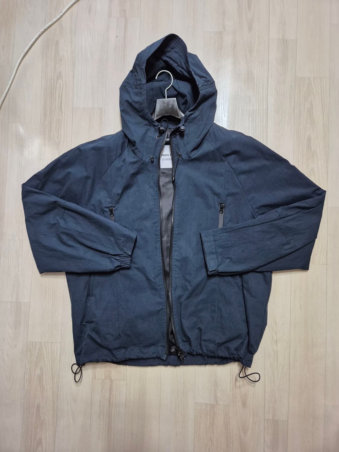 논플로어 필드 디테일드 파카 네이비 M사이즈 상품이미지3