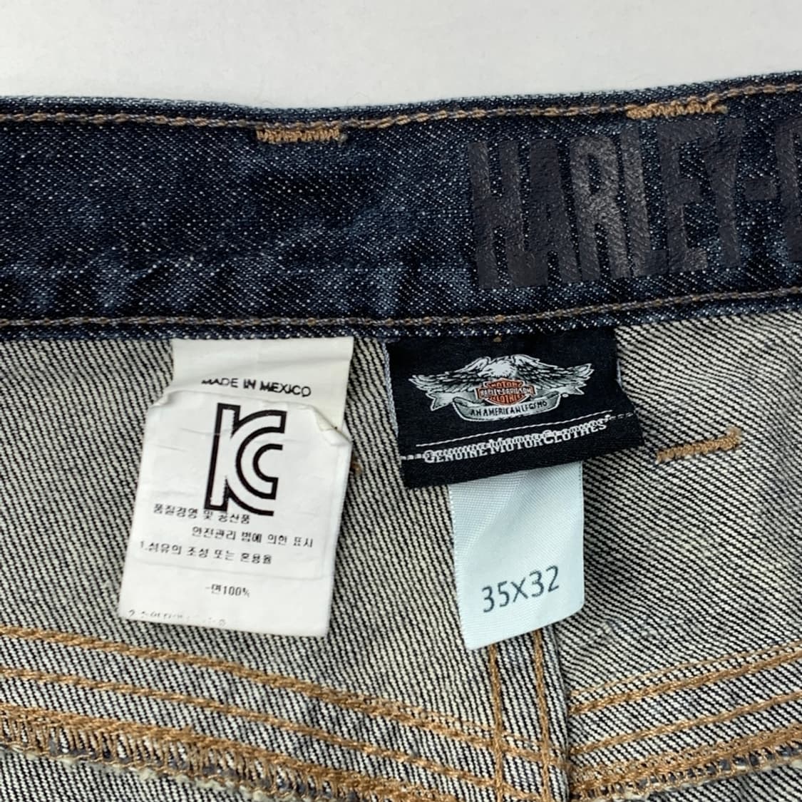 [37/정품] 할리데이비슨 남성 데님팬츠 청바지 37 상품이미지5