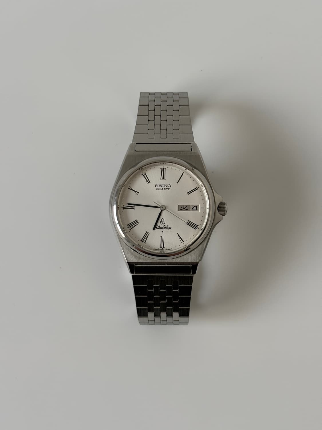 1980s Silverwave Roman Silver Quartz 상품이미지1