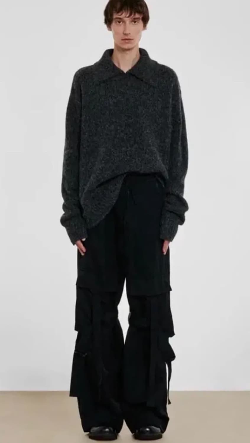 드리스반노튼 나일론 스트랩 팬츠 상품이미지2