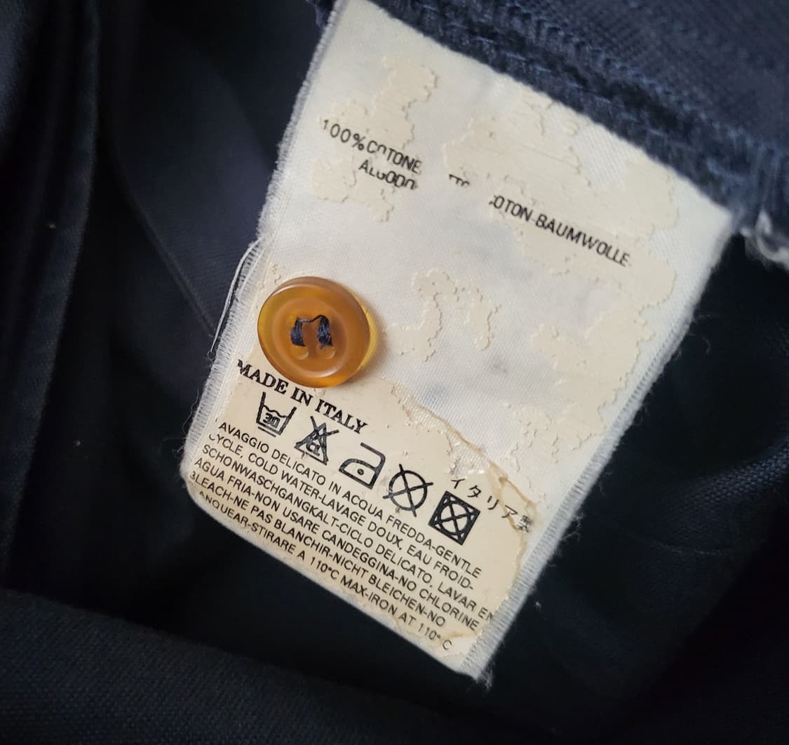 비비안웨스트우드 비대칭 로고셔츠 상품이미지5