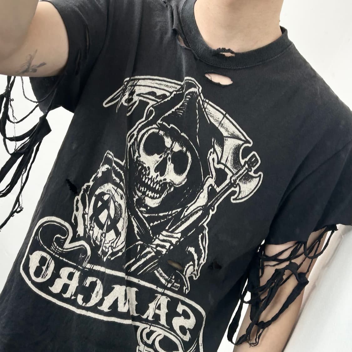 Sons Of Anarchy 리메이크 반팔 티셔츠 상품이미지4