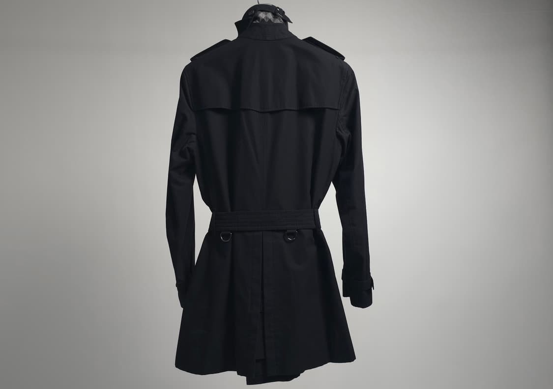 버버리 정품 PRORSUM 영국생산 블랙 트렌치코트 클래식 아카이브 10 상품이미지6
