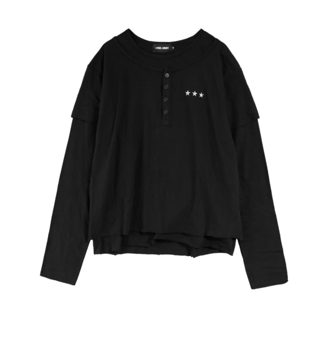 아이필럭키 ifeellucky 헨리넥 긴팔티 상품이미지1