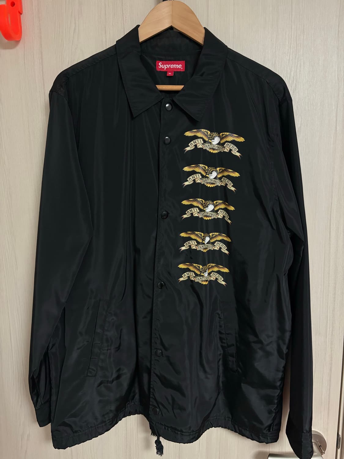 Supreme x anti hero 코치자켓 ( 쿠니치 노무라 착용 ) 상품이미지4