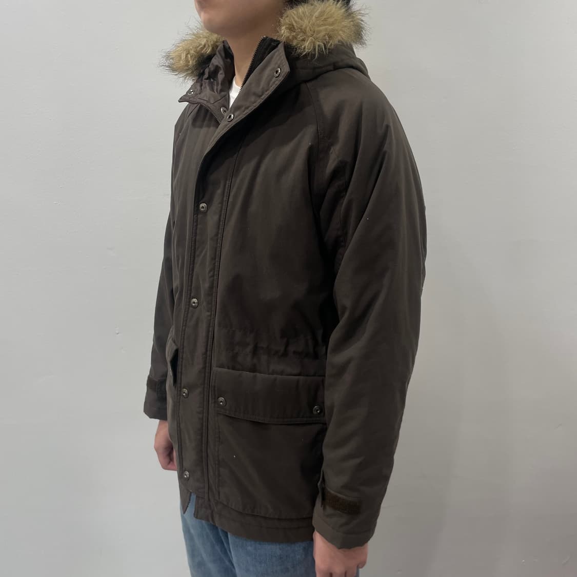 90s 유니클로 밀리터리 파카 상품이미지1
