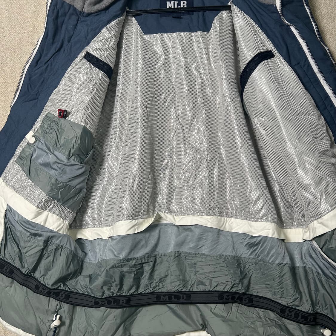 (XL) MLB 화이트 시카고 컵스 스노우보드 점퍼  상품이미지7