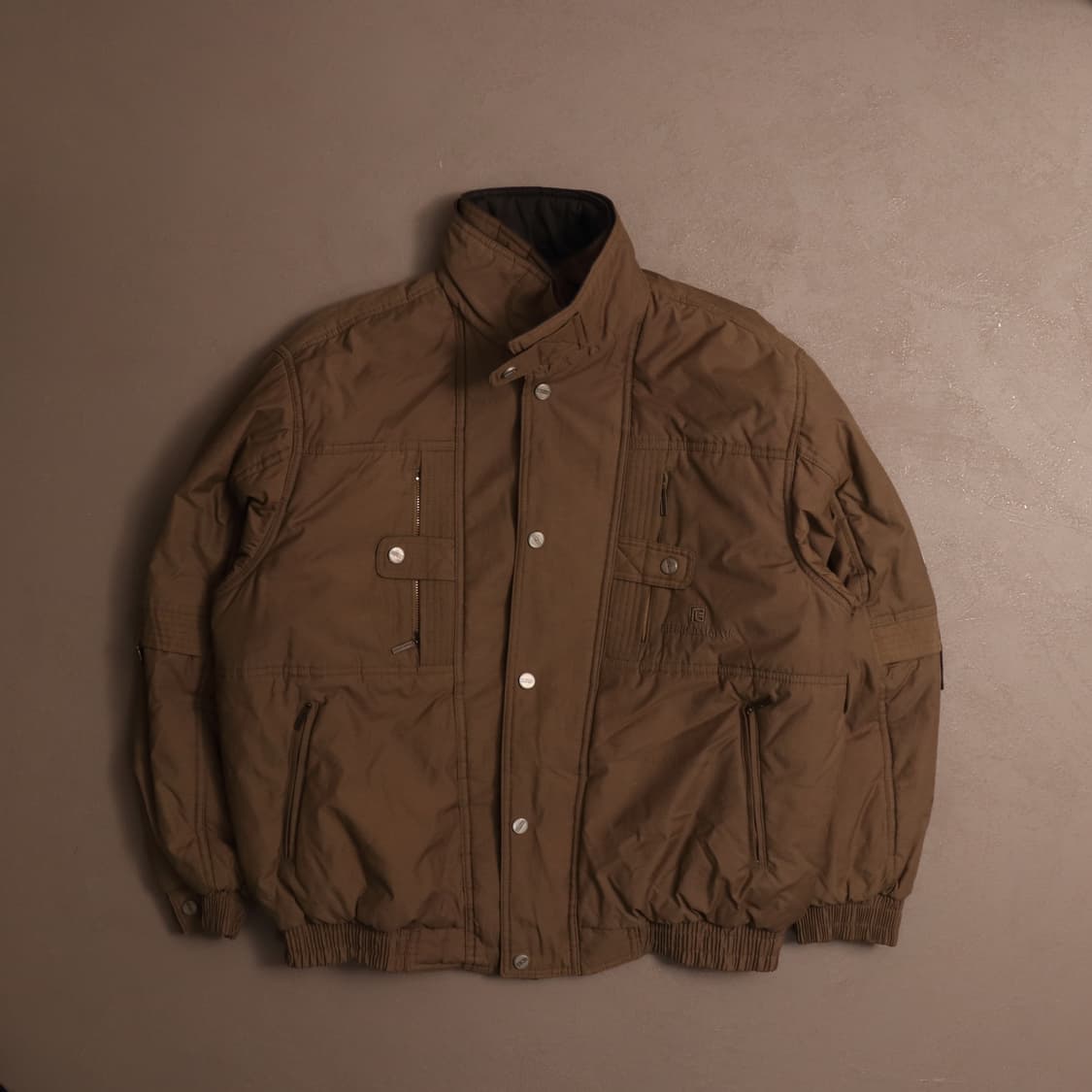 일본빈티지 나일론 퀄팅 블루종 봄버자켓 A1788 상품이미지1