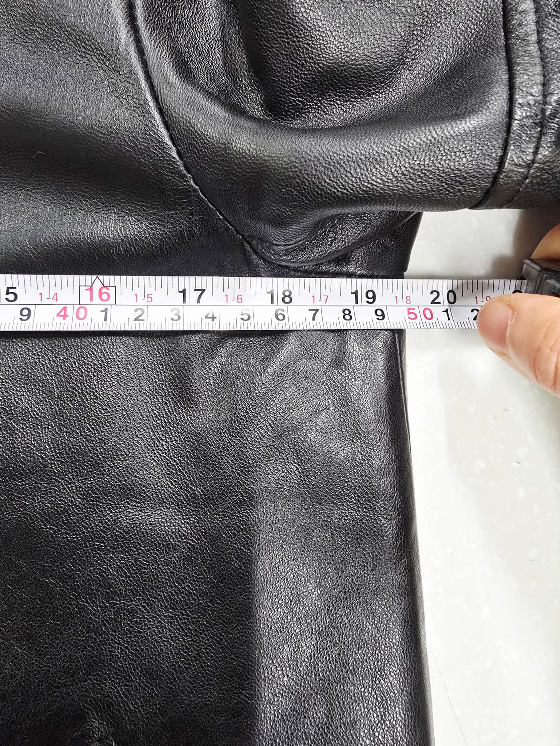 스티브요니 스튜디오 블랙 가죽 블루종55 상품이미지7