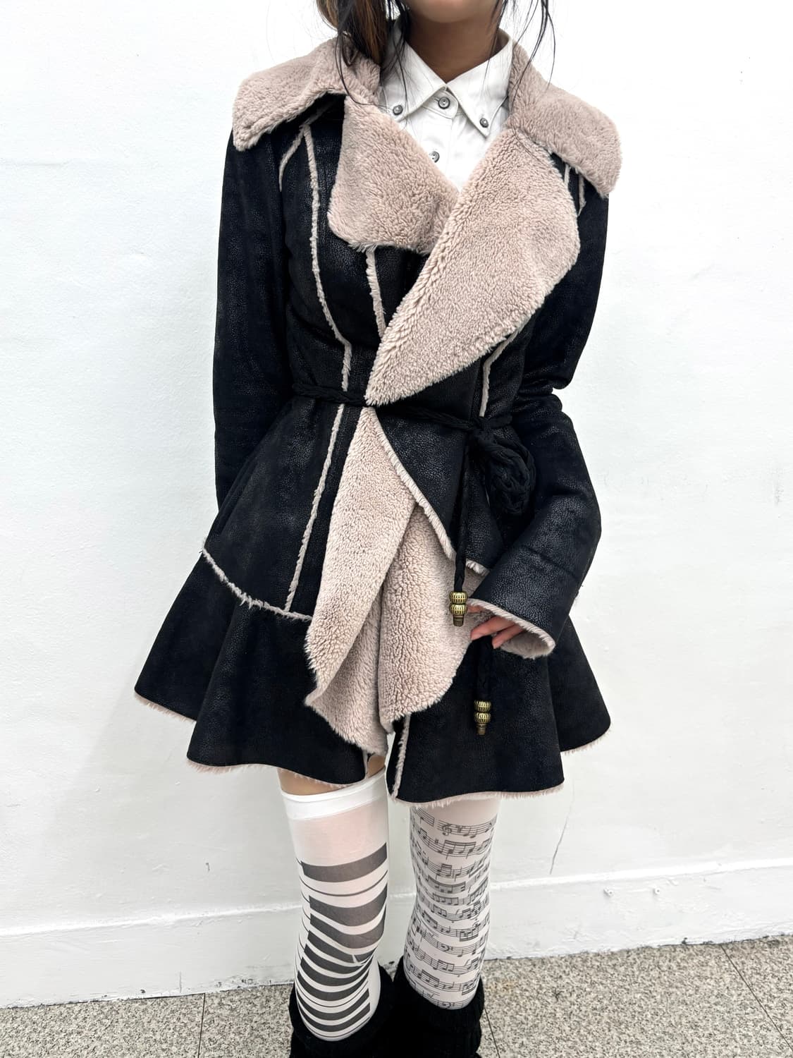 Egoist drape wax coated jacket  상품이미지5