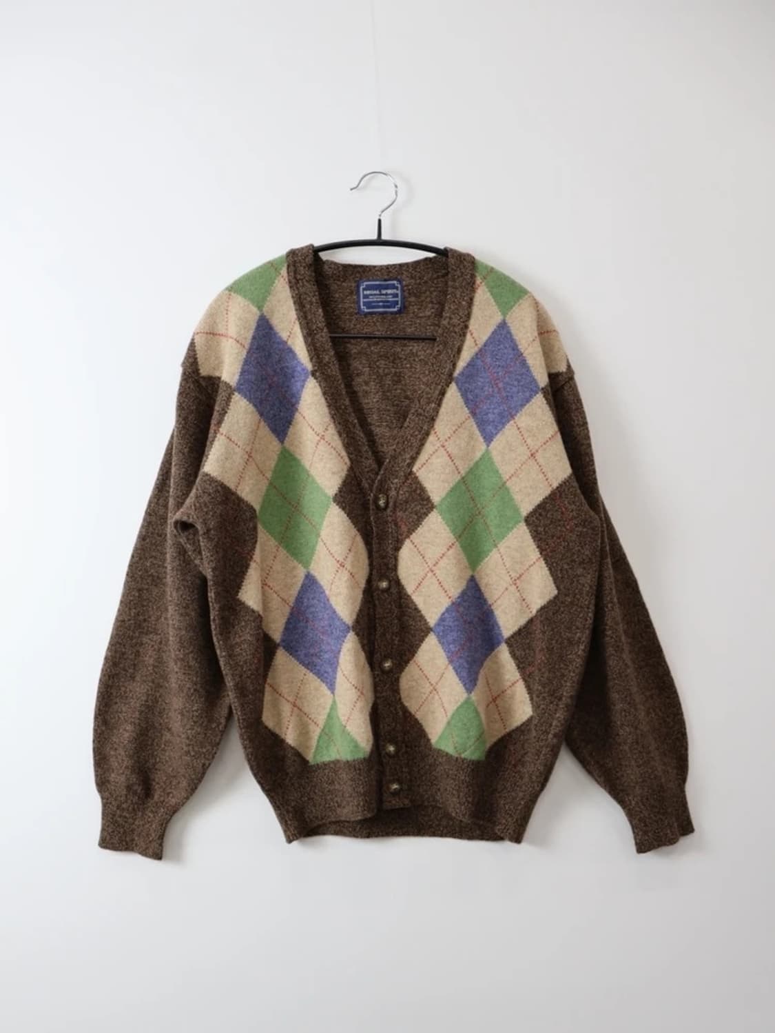 Regal Spirit Argyle Cardigan 상품이미지3