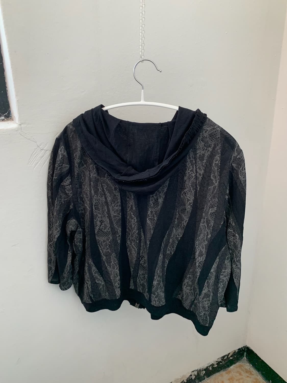 빈티지 7부 후드집업 상품이미지2