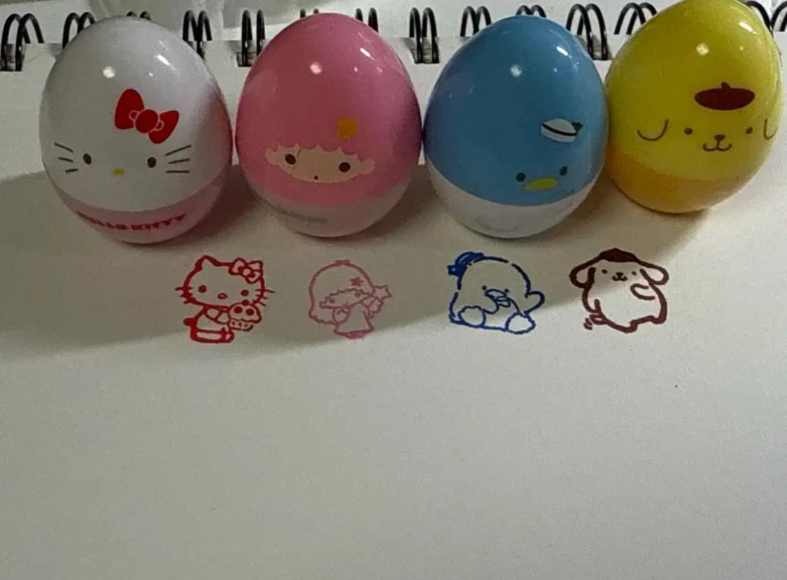 산리오 고전 캐릭터 스템프 상품이미지1