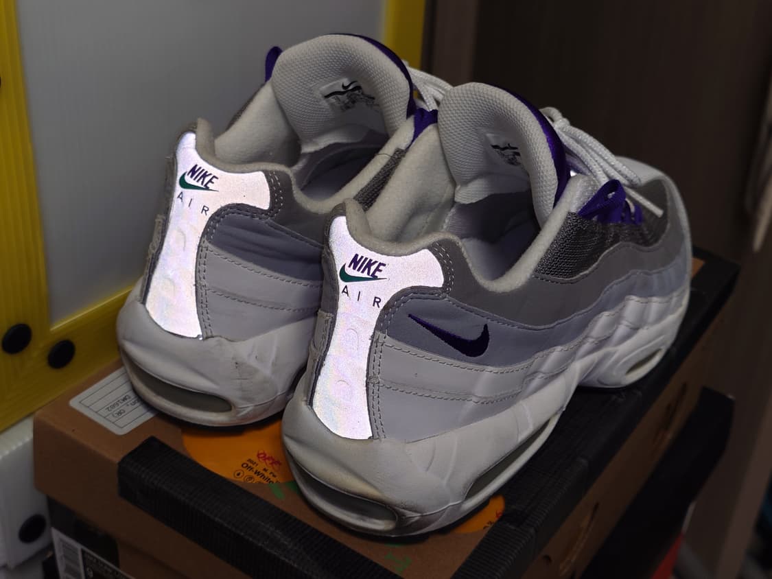 [270] 나이키 에어맥스95 OG 보라메쉬 미품 상품이미지5