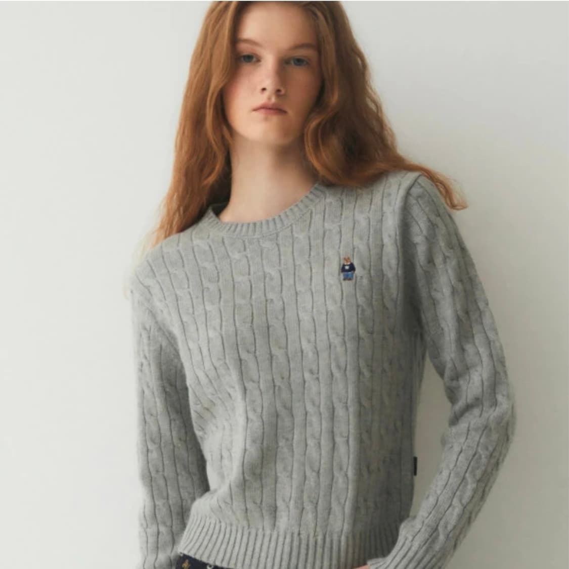 Steve cable R-neck (M) 상품이미지1