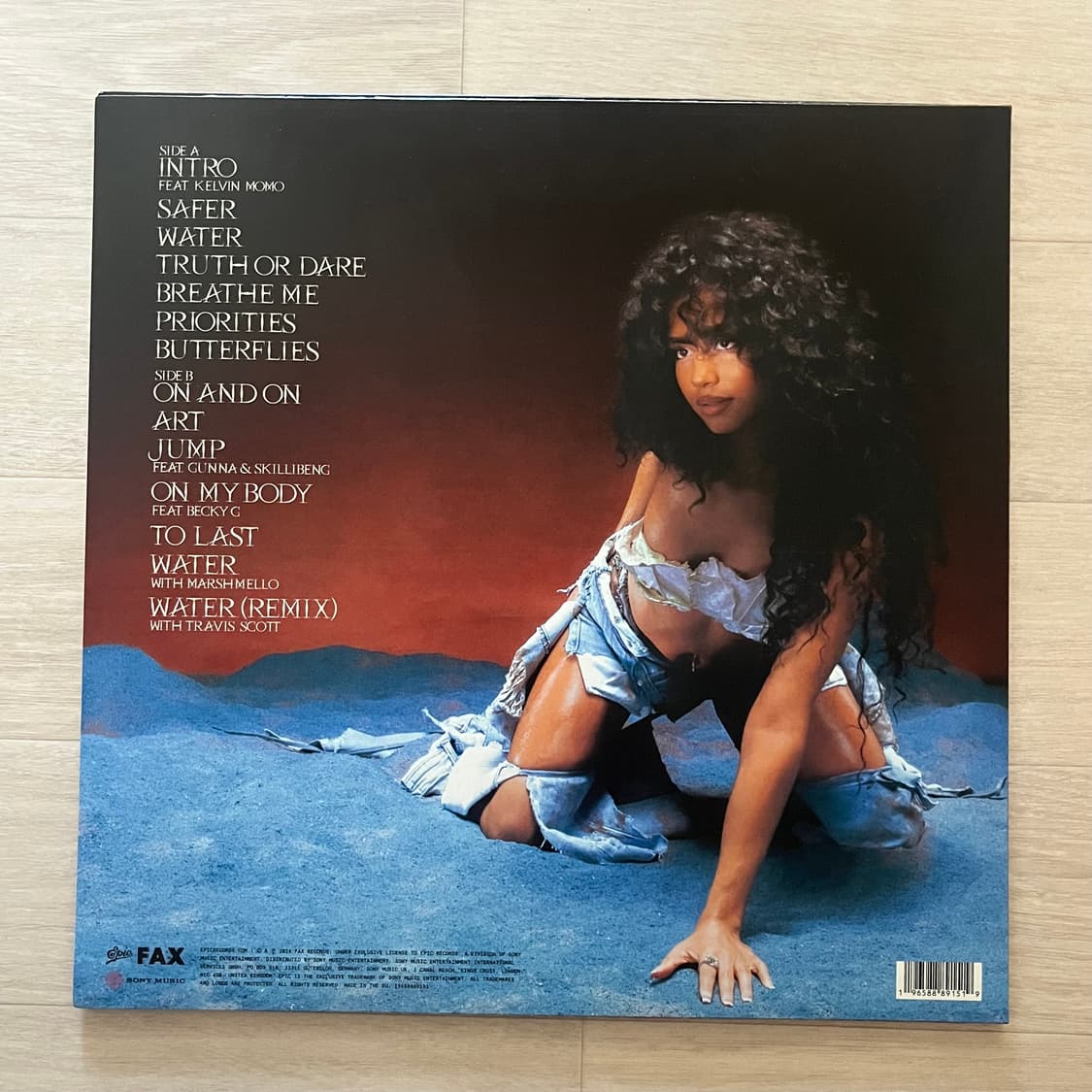 tyla 사인 LP vinyl 상품이미지3