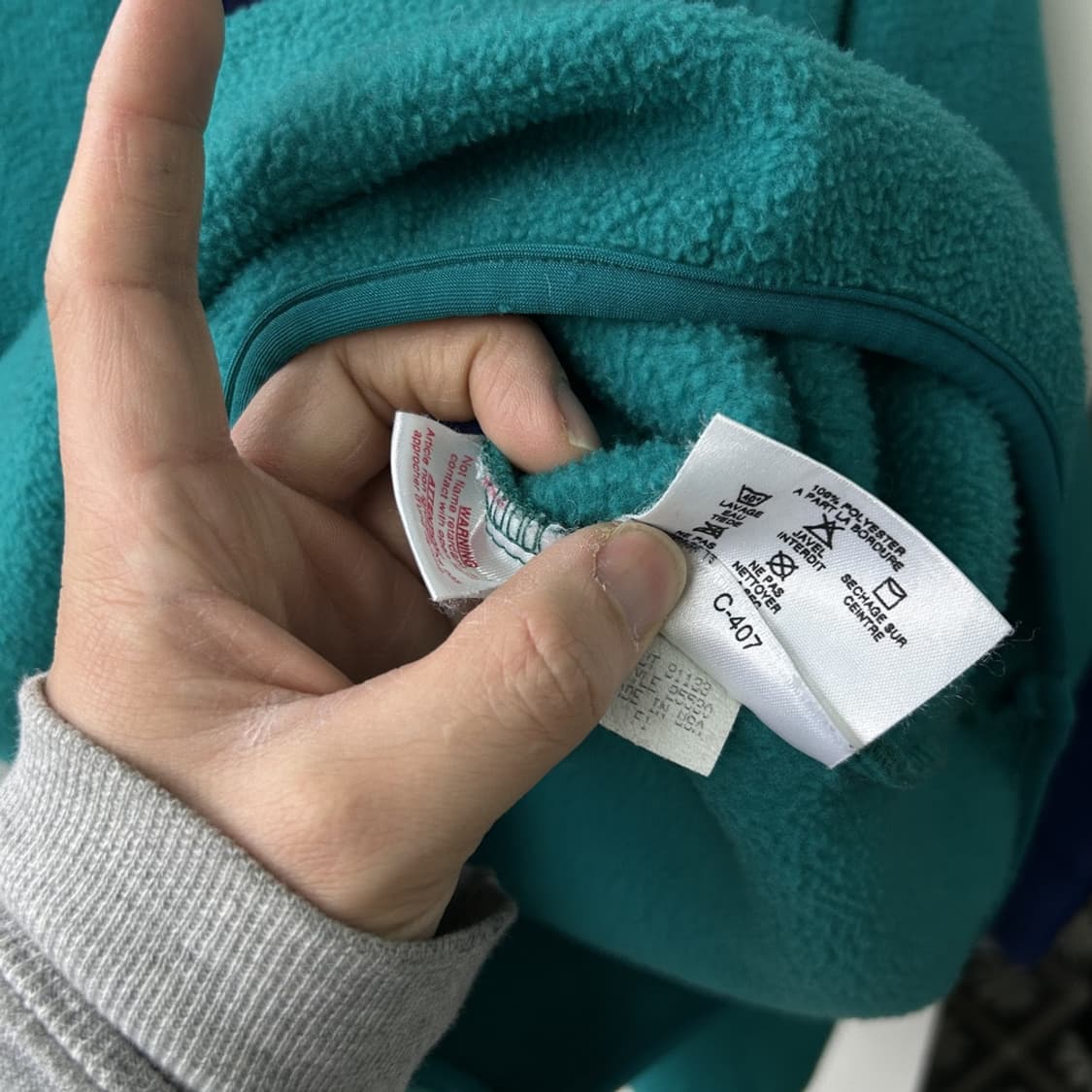 16012 - 90s 파타고니아 신칠라 SNAP-T 풀오버 (MADE I 상품이미지5