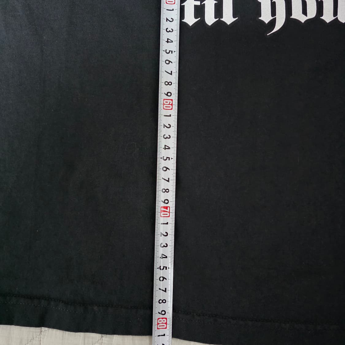 [2XL] 빈티지 Y2K 차퍼스 아이언 크로스 티셔츠 블랙 상품이미지10