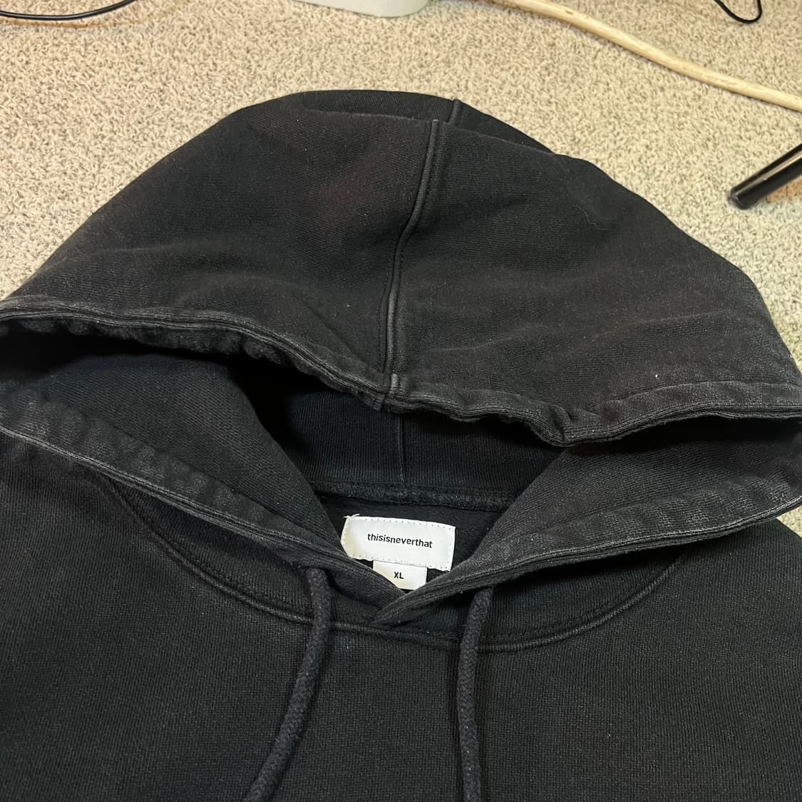 디스이즈네버댓 빅로고 후드티 상품이미지6