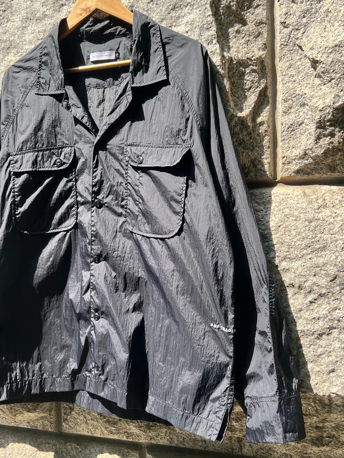 Pop Trading Company Nylon Shirt  상품이미지3