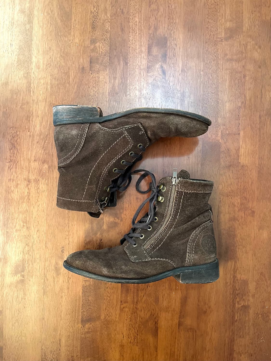 디젤 스웨이드 집업 워커 부츠 상품이미지7