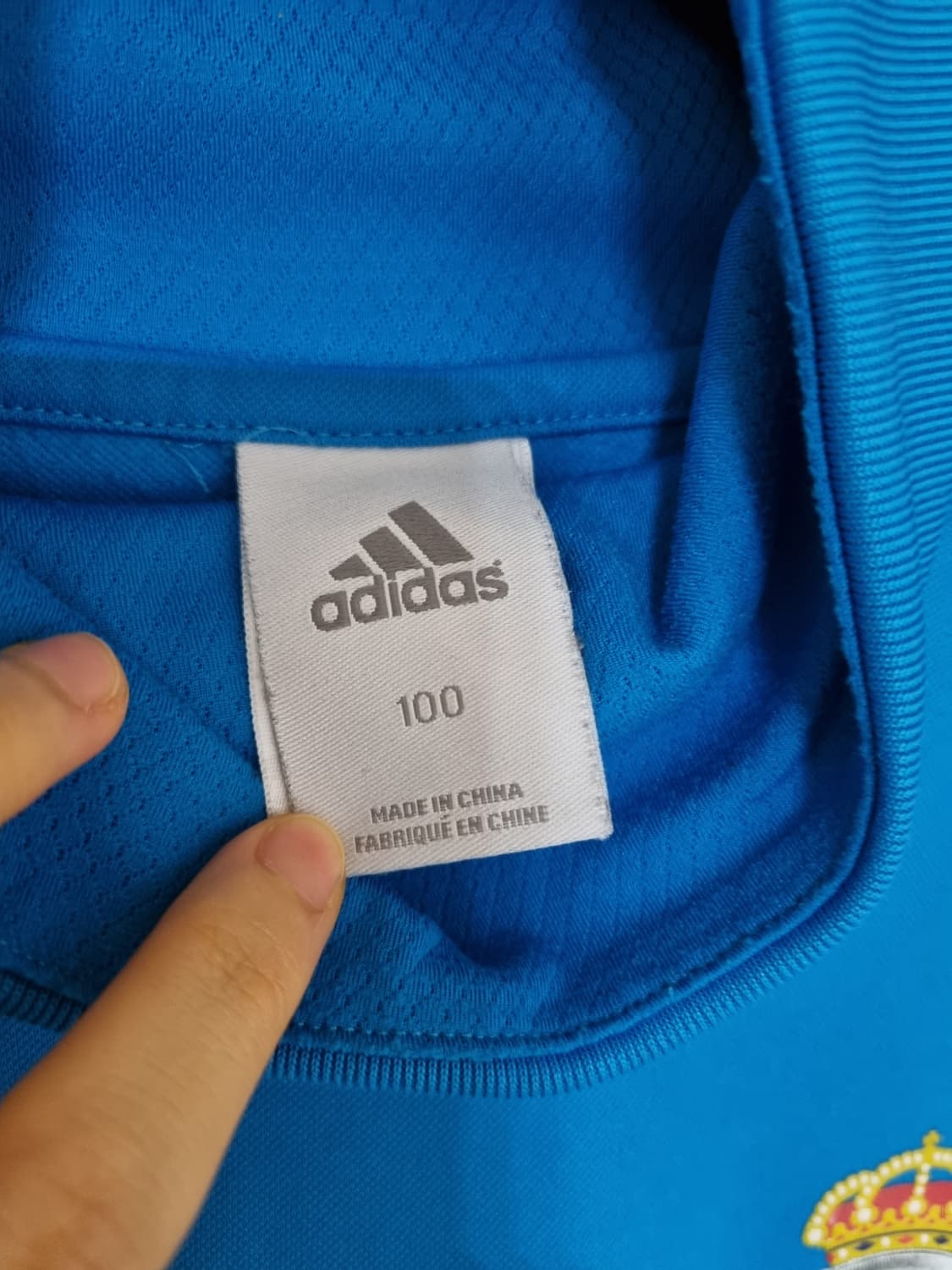 아디다스 레알마드리드 하이넥 탑 티셔츠  상품이미지3