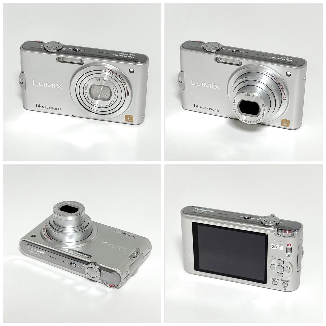 파나소닉 루믹스 FX66 실버 빈티지디카 상품이미지3