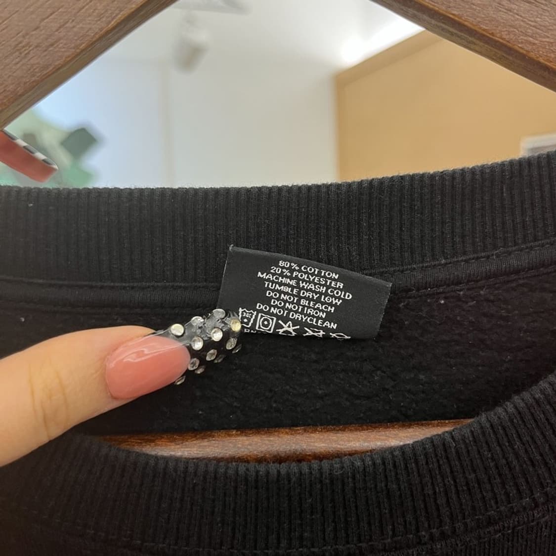 스투시 모던 캐주얼 빈티지 백로고 맨투맨 S C10511 상품이미지6