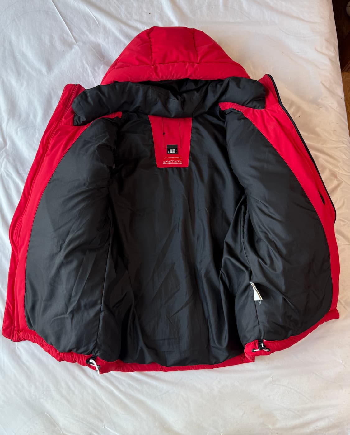 2+1) 데상트 스위스 스키팀 패딩 레드XXL 상품이미지6