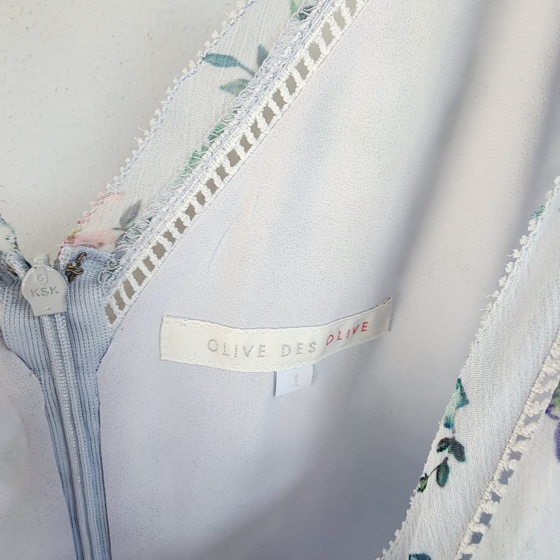 올리브데올리브 플라워 캉캉 롱 원피스 상품이미지2