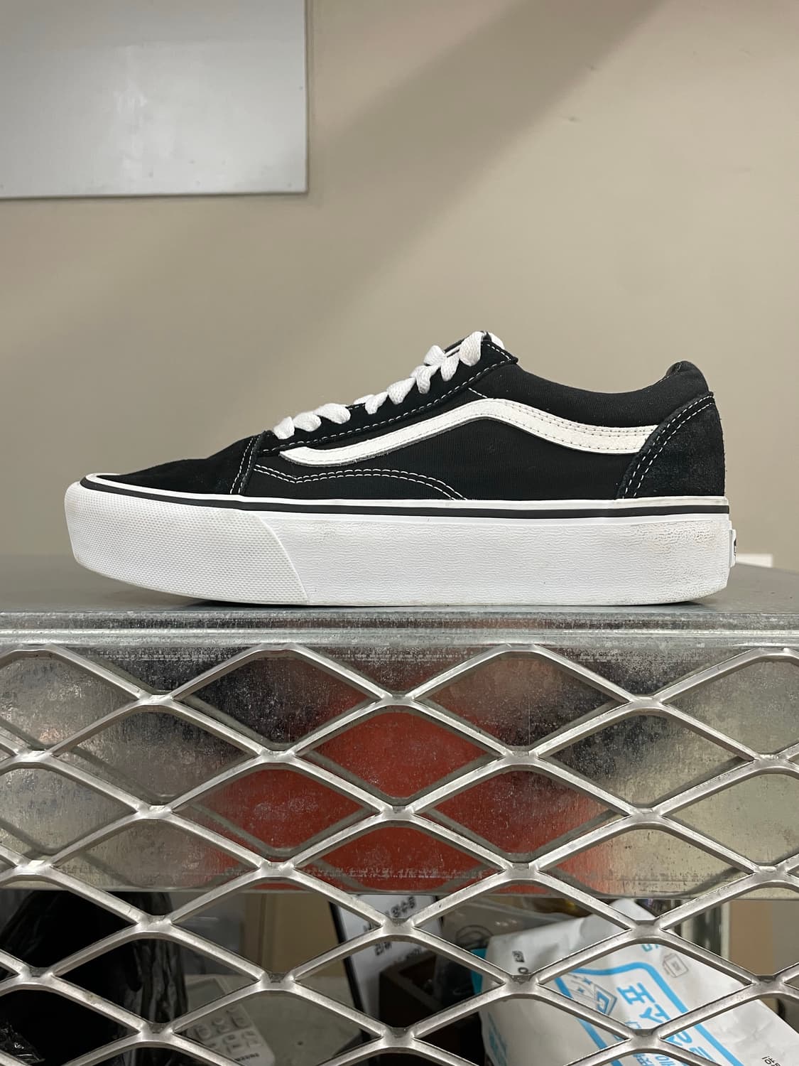반스 올드스쿨 플랫폼 블랙 245 (gr-4450) 상품이미지1
