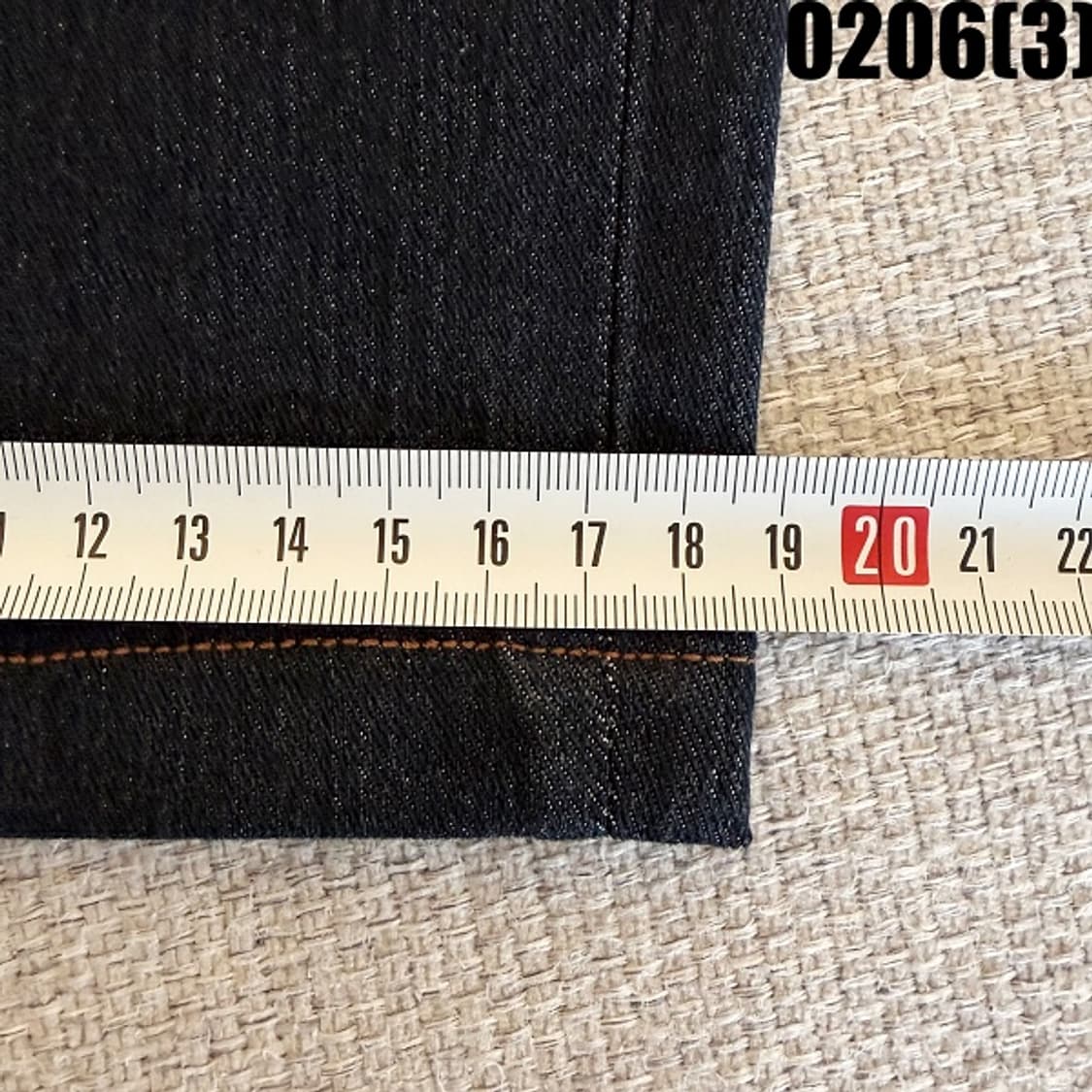 [76] 스트레이트핏 워싱 진청 데님 청바지 0206(3) 상품이미지9