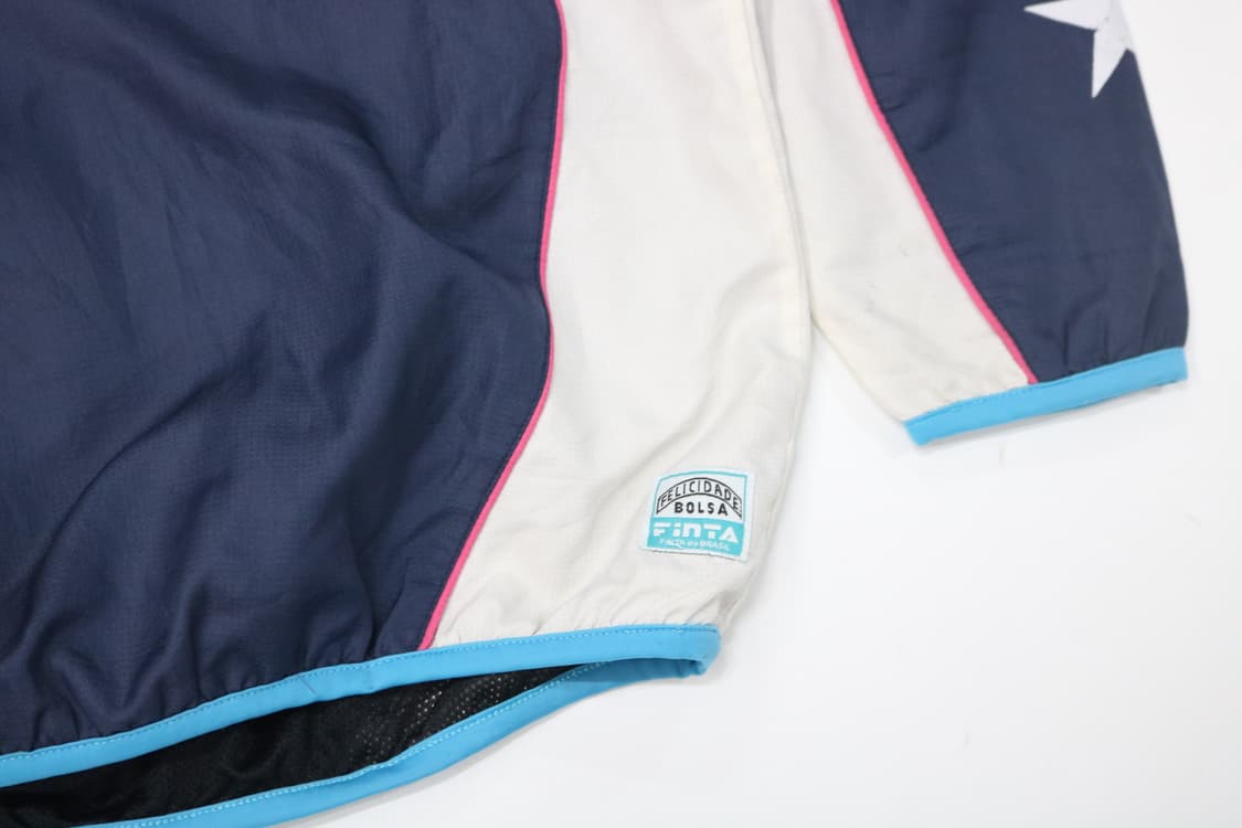 FINTA 핀타 빈티지 브라질 풋볼 멀티 그래픽 아노락 후드 (S) 상품이미지4