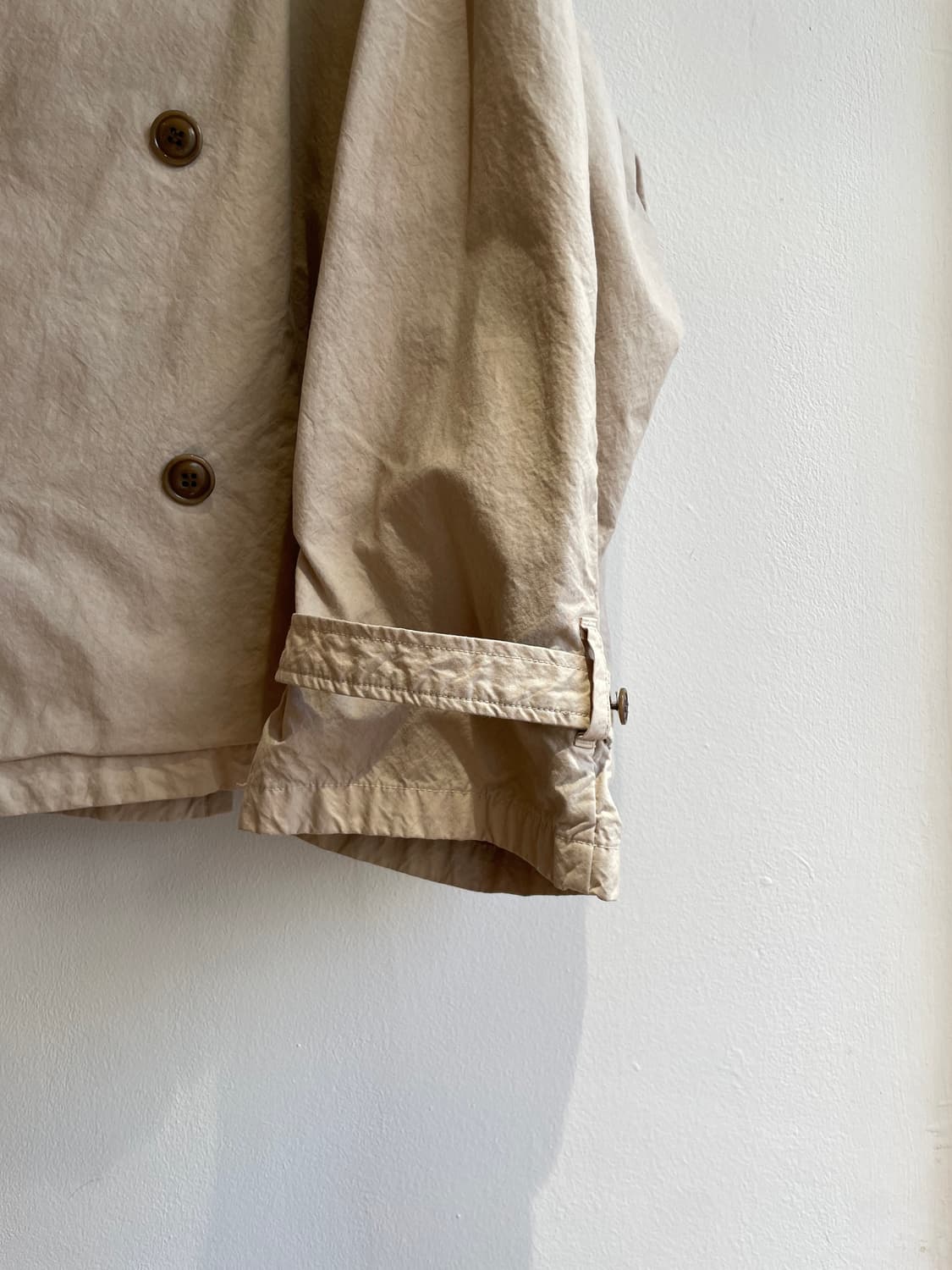 네스트 로브 수피마 코튼 쇼츠 트렌치코트 상품이미지3