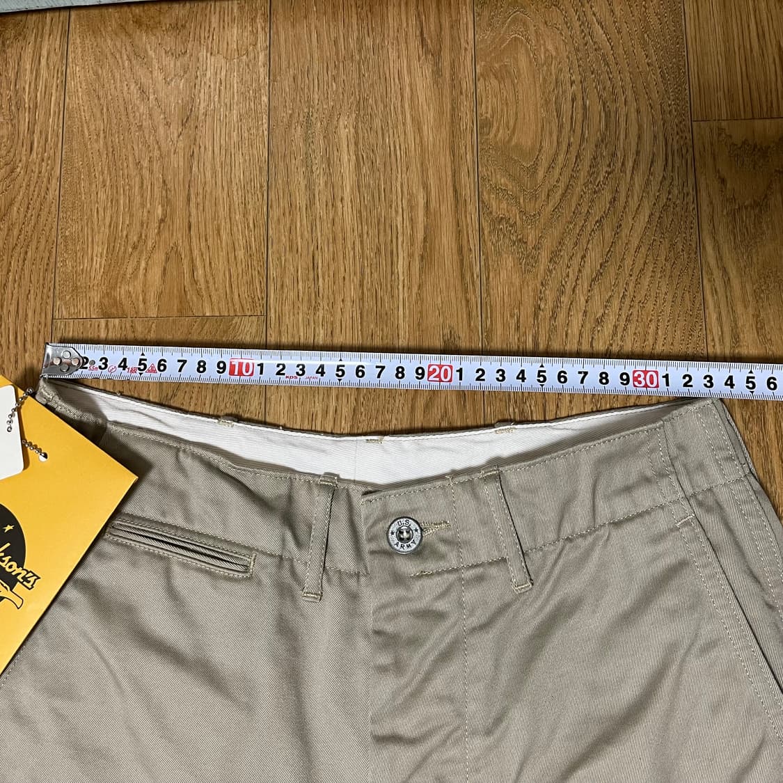 미착용 버즈릭슨 M43036 치노 팬츠 29사이즈 카키컬러 소킹완료 상품이미지4