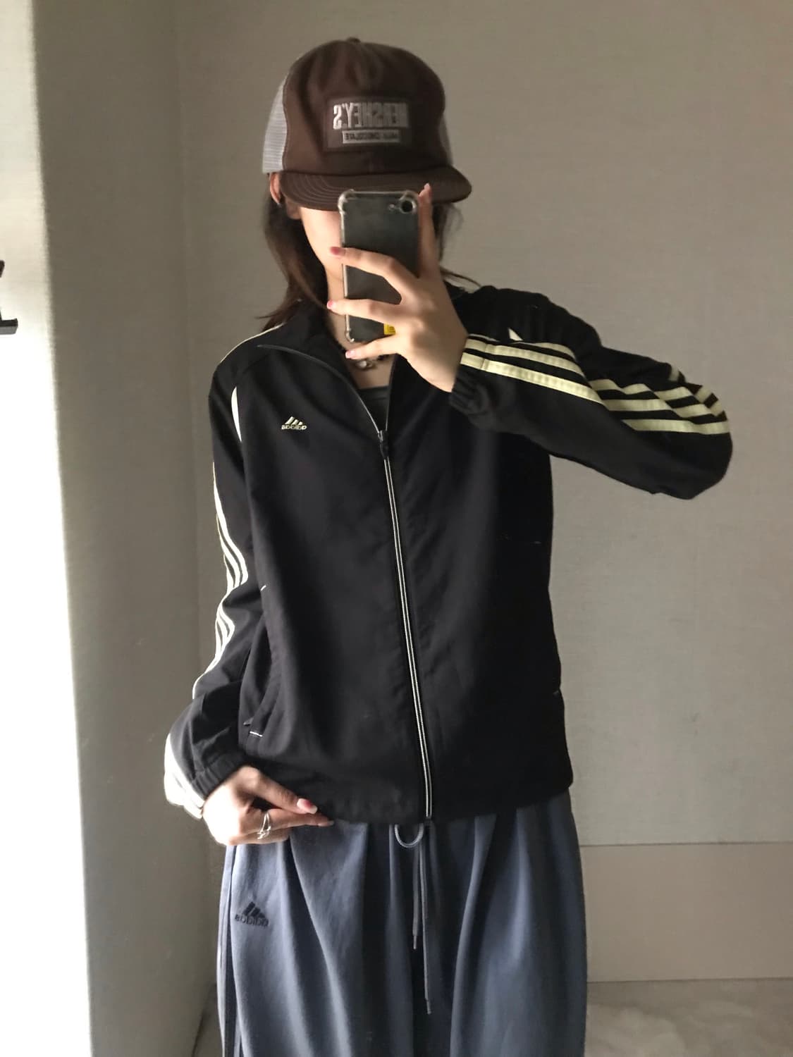 아디다스 블랙 바람막이 상품이미지1