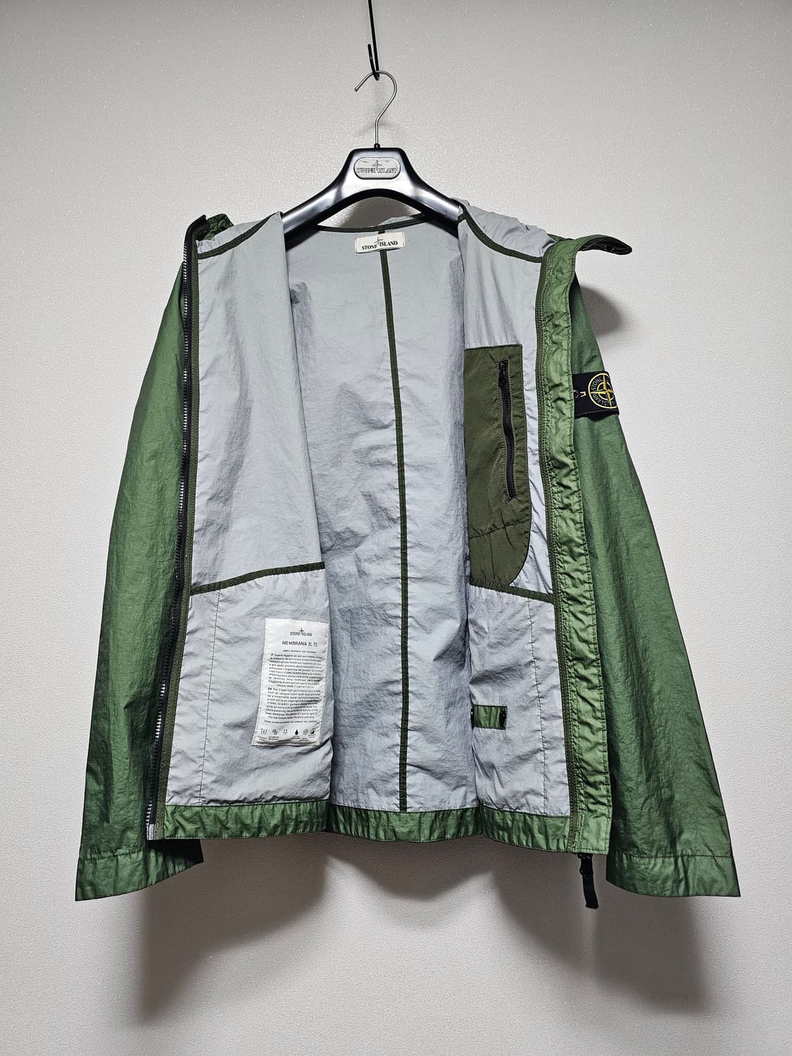 스톤아일랜드 멤브라나 3L TC 후드 자켓 상품이미지4