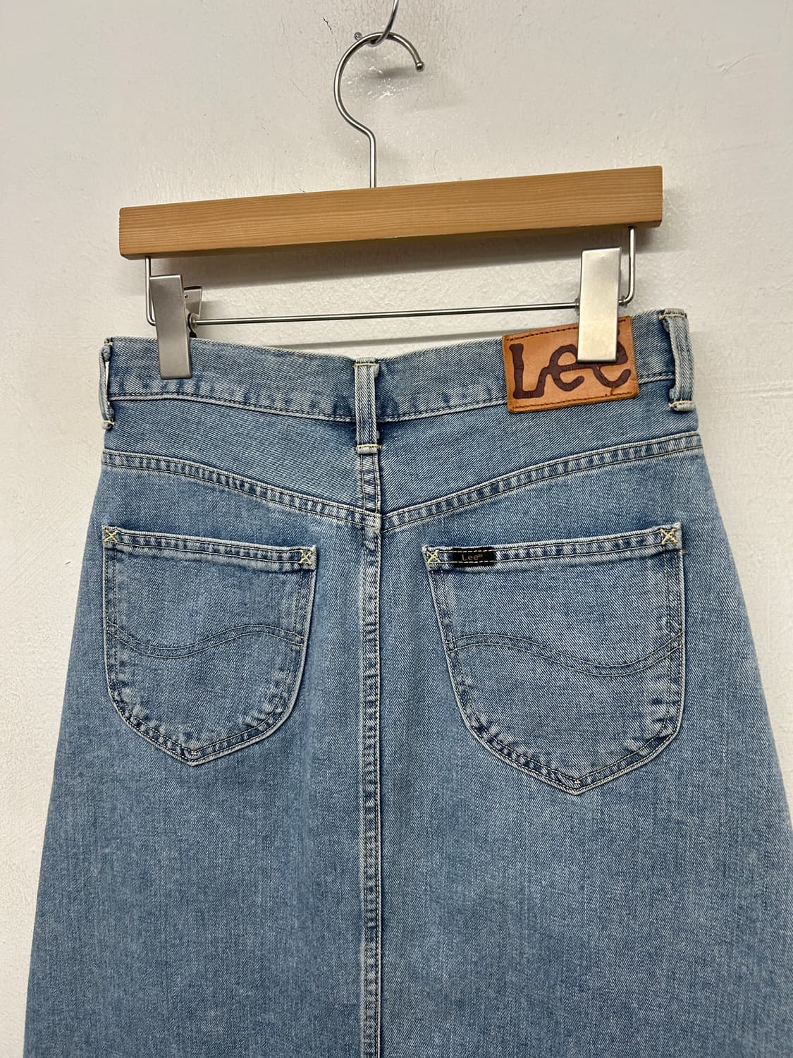 JPN Lee 오가닉 코튼 데님 스커트 상품이미지2