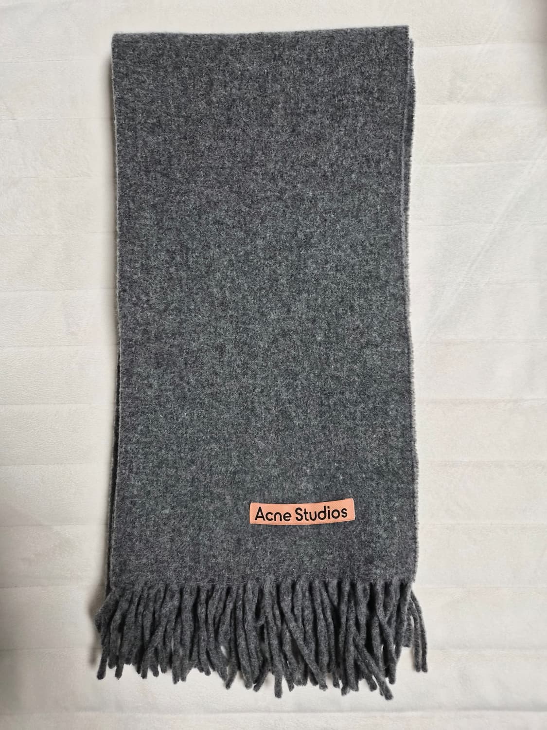 아크네스튜디오 울 플린지 머플러 멜란지 상품이미지2