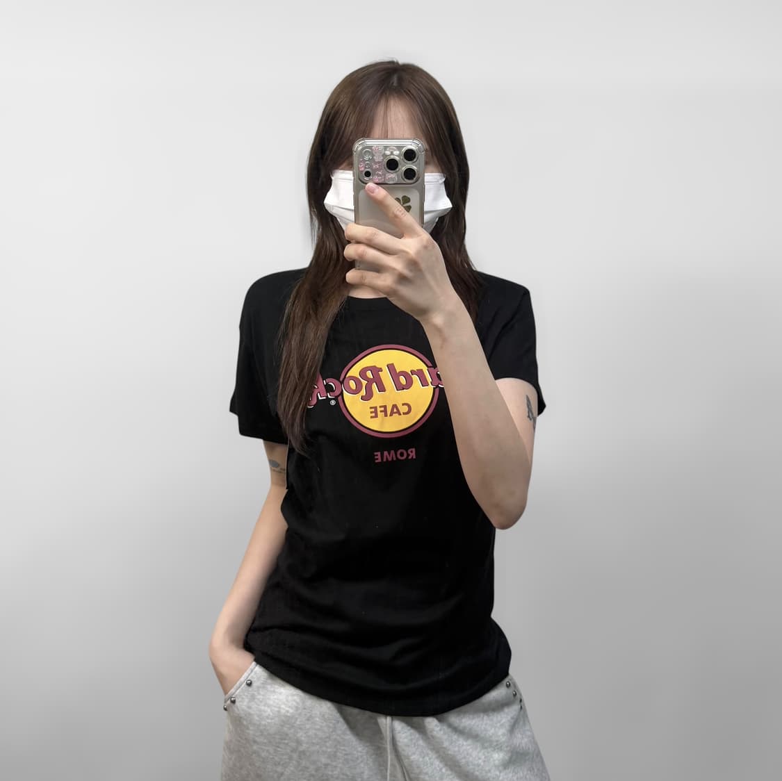 하드락카페 로마 반팔티 블랙 상품이미지1