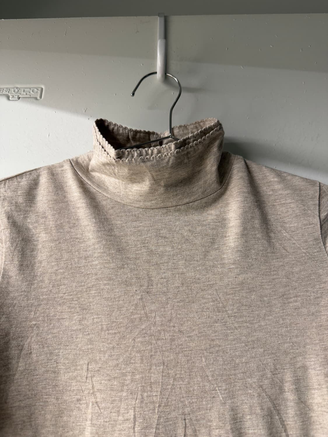 일본빈티지 모리 레이스 터틀넥 롱슬리브 상품이미지5