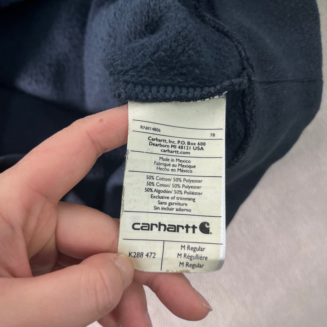 105 칼하트 WIP 사이드라인 후드티 상품이미지4