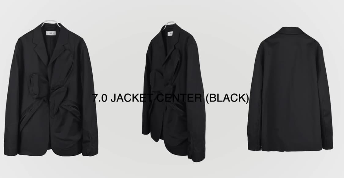 7.0 jacket center (Black) 상품이미지2