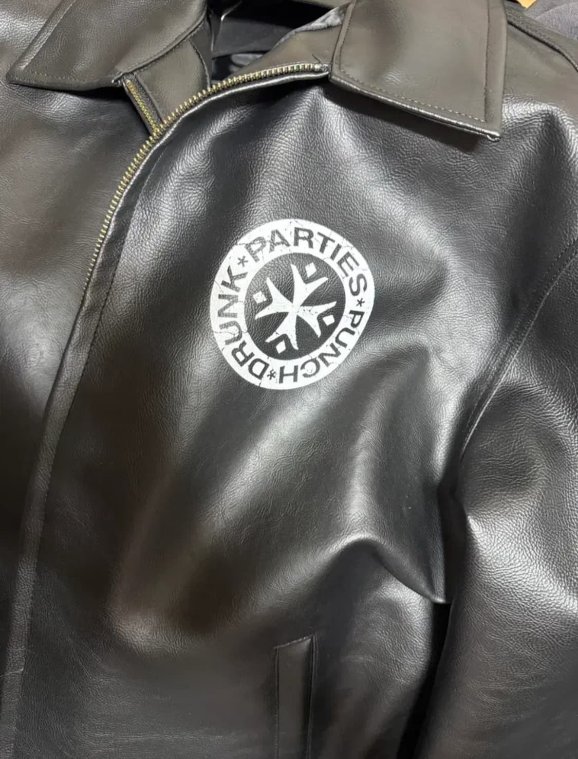 펀치드렁크파티즈 레더자켓 3사이즈 상품이미지2