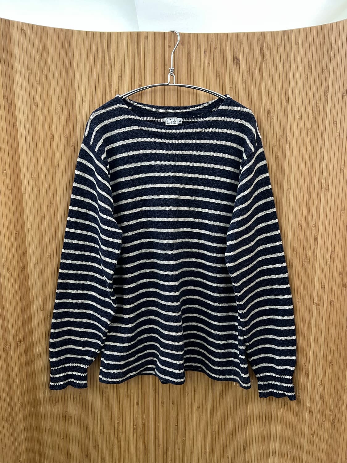 SKU 세이브카키 made in usa L 봄니트 판매 상품이미지1