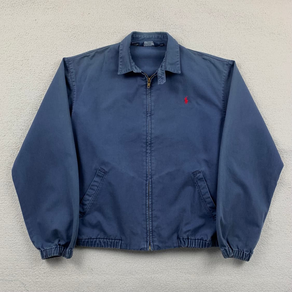 90s 폴로 랄프로렌 포니로고 스윙톱 블루종 자켓 네이비 상품이미지1