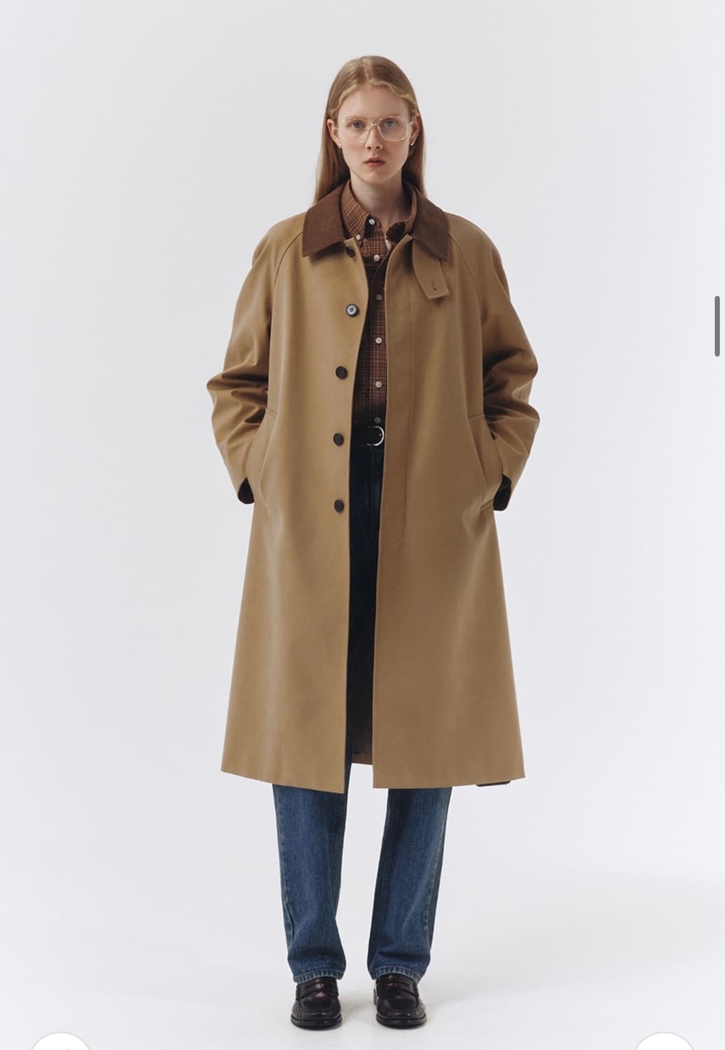 [새 상품] Dunst(던스트) 유니섹스 클래식 발마칸 트렌치 코트 상품이미지1