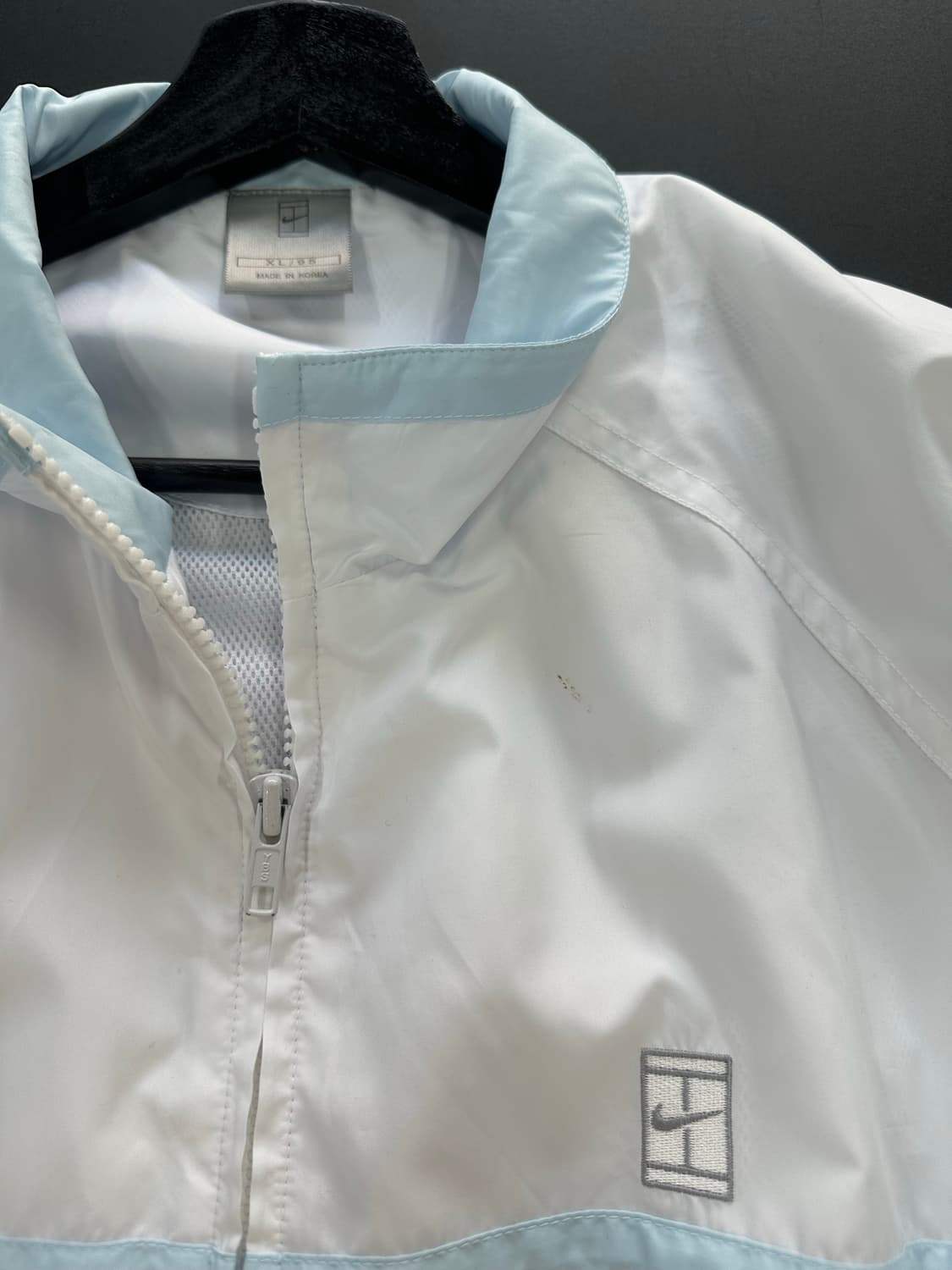 나이키 화이트소라 트랙 윈드브레이커자켓 상품이미지6