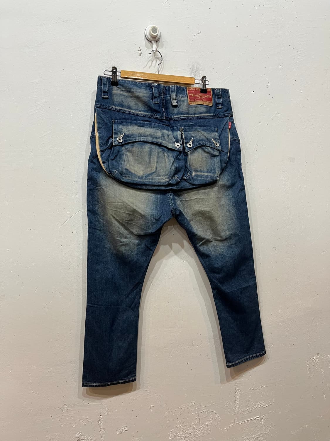 NATAL DESIGN G55 사루엘 몽키 데님 팬츠 Made JAPAN 상품이미지1
